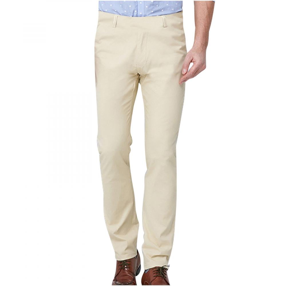 Beige Solid Slim Fit Formal Trouser - Buy Beige Solid Slim Fit Formal  Trouser online in India
